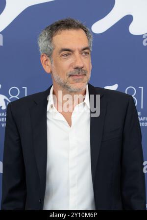 Venezia, Italia. 4 settembre 2024. VENEZIA, ITALIA. 4 settembre 2024: Todd Phillips al photocall per "Joker: Folie a Deux" alla 81a Mostra Internazionale d'Arte cinematografica di Venezia. Foto: Kristina Afanasyeva/features flash credito: Paul Smith/Alamy Live News Foto Stock