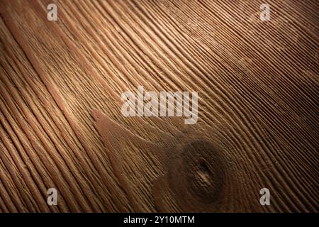 Primo piano con struttura a grana in legno luce naturale Foto Stock