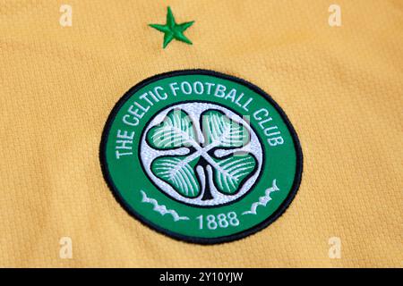 Stemma, logo, badge, emblema del Celtic FC Foto Stock