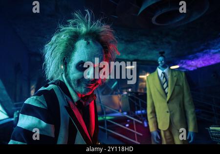 Beetlejuice 2 Michael Keaton Foto Stock