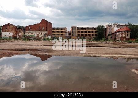 Swidnica, Dolnoslaskie, vita quotidiana, architettura, archivio, Historic, Polska, foto Kazimierz Jurewicz Foto Stock