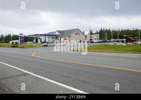 Irving Oil Big Stop Junction a Goobies, Newfoundland & Labrador, Canada Foto Stock