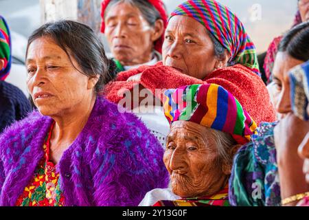 Laboratorio per ostetriche tradizionali, San Bartolome Jocotenango, Guatemala, America centrale. Foto Stock