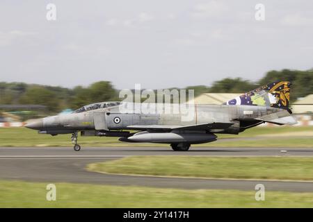 Hellenic Airforce F-4E Phantom II al Royal International Air Tattoo 2024. Foto Stock