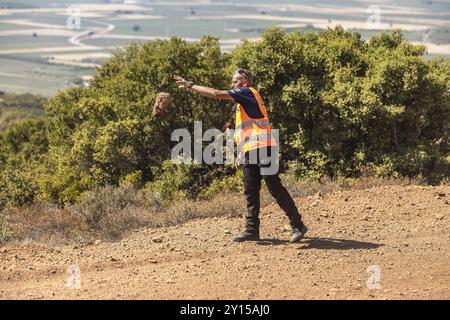 Atmosfera durante il Rally dell'Acropoli Grecia 2024, decimo round del Campionato Mondiale Rally Car 2024 WRC, dal 1° al 4 settembre 2024 a Lamia, Grecia Foto Stock