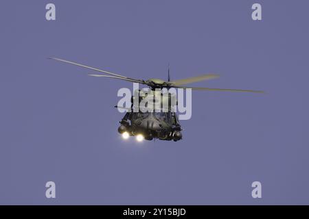 Elicottero NH90 dell'esercito tedesco al Royal International Air Tattoo 2024. Foto Stock