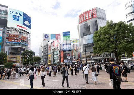 Shibuya, Tokyo, Giappone. Foto Stock