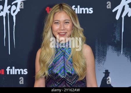 Caddy Vanasirikul bei der Weltpremiere des Kinofims 'The Thicket' in AMC The Grove. Los Angeles, 04.09.2024 Foto Stock