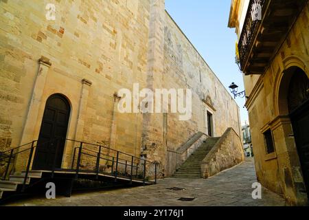 La storica città di Otranto, Puglia, Italia Foto Stock