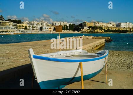 La storica città di Otranto, Puglia, Italia Foto Stock