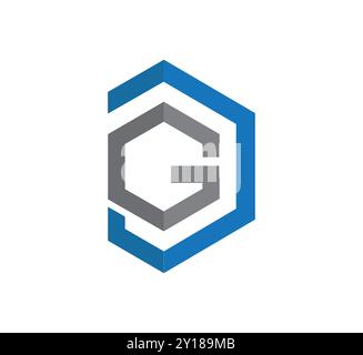 Logo DG creative Initial Later, modello vettore iniziale del logo della lettera dg, logo dg, icona dg, simbolo dg, vettore dg, lettera dg, iniziale dg, logo gd Illustrazione Vettoriale