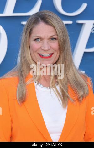 Dendrie Taylor partecipa alla premiere di Los Angeles di "The Perfect Couple" di Netflix all'Egyptian Theatre di Hollywood il 4 settembre 2024 a Los Angeles, California. Foto: Crash/imageSPACE/Sipa USA credito: SIPA USA/Alamy Live News Foto Stock