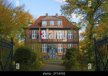 Residenza di Wohldorf del 1714 Foto Stock