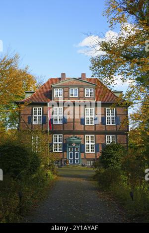 Residenza di Wohldorf del 1714 Foto Stock