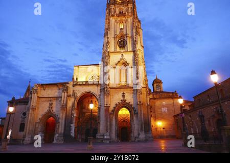 Cattedrale di Oviedo in Spagna Foto Stock