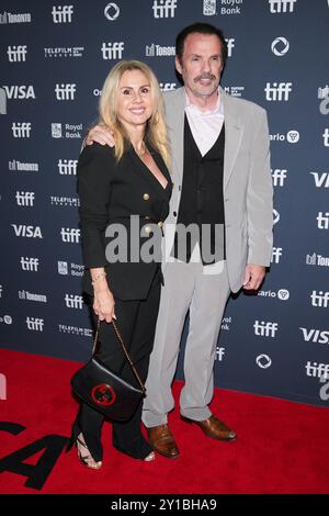 Toronto, Canada. 5 settembre 2024. Partecipa alla prima di "The Cut" durante il Toronto International Film Festival 2024 al Princess of Wales Theatre di Toronto, Canada, giovedì 5 settembre 2024. (Foto di Michael Chisholm/Sipa USA) credito: SIPA USA/Alamy Live News Foto Stock