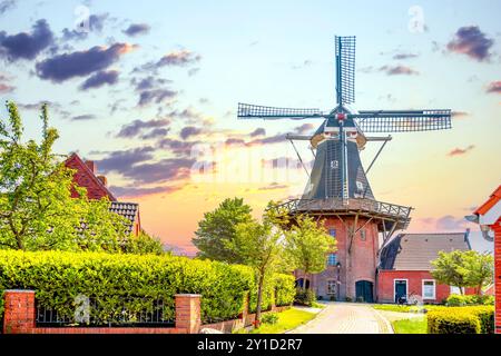 Rysum, Germania Foto Stock