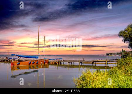 Steinhuder Meer, Germania Foto Stock