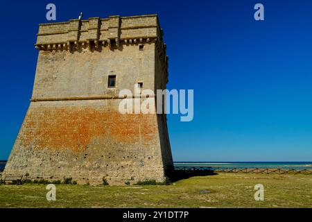 Torre di Santo Stefano o Torre Chianca, Lecce, Puglia, Italia Foto Stock