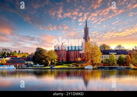 Malchin, Abbazia, Germania Foto Stock