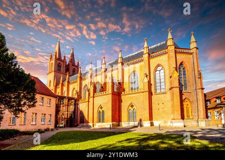 Malchin, Abbazia, Germania Foto Stock