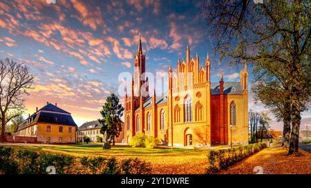 Malchin, Abbazia, Germania Foto Stock