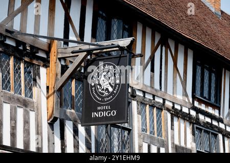 Hotel Indigo, The Falcon, Stratford-upon-Avon, Warwickshire, Regno Unito Foto Stock