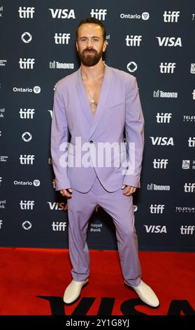 Toronto, Canada. 5 settembre 2024. Joseph Munroe arriva alla prima di "The Cut" durante il Toronto International Film Festival 2024 tenutosi al Princess of Wales Theatre il 5 settembre 2024 a Toronto, Canada © JPA/AFF-USA.com Credit: AFF/Alamy Live News Foto Stock