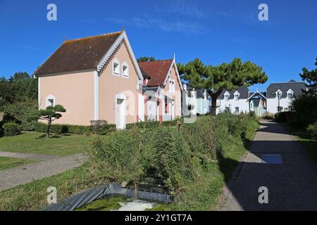 Eaux Vives, Belle Dune, Promenade du Marquenterre, Fort Mahon Plage, Côte Picarde, somme, Hauts de France, la Manche, Francia, Europa Foto Stock