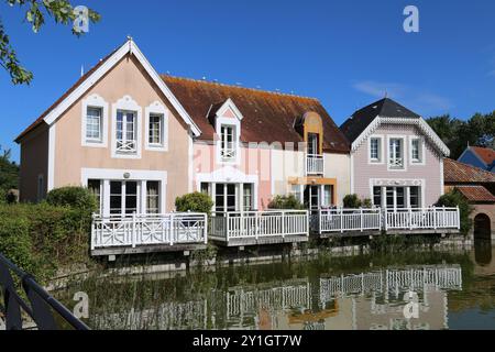 Eaux Vives, Belle Dune, Promenade du Marquenterre, Fort Mahon Plage, Côte Picarde, somme, Hauts de France, la Manche, Francia, Europa Foto Stock