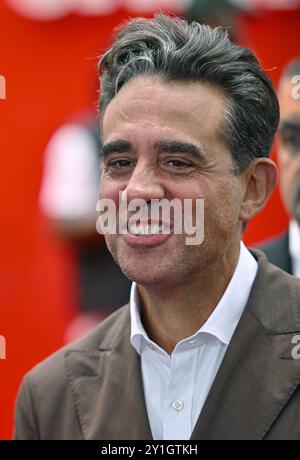 Toronto, Canada. 6 settembre 2024. Bobby Cannavale partecipa alla prima mondiale di "Unstoppable" alla Roy Thomson Hall durante il Toronto International Film Festival a Toronto, Canada, venerdì 6 settembre 2024. Foto di Chris Chew/UPI credito: UPI/Alamy Live News Foto Stock