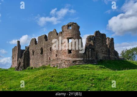 Castello di Brough, Brough, Cumbria Foto Stock