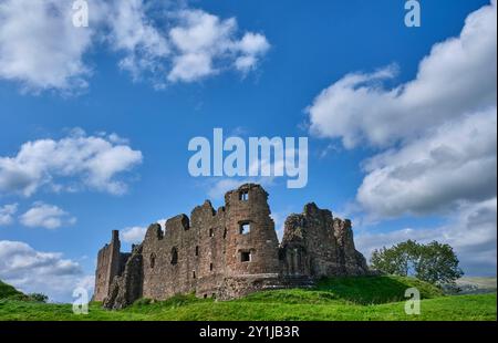 Castello di Brough, Brough, Cumbria Foto Stock