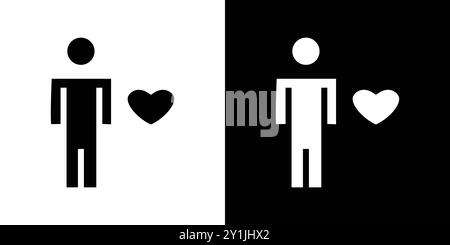 icona umana amata simbolo vettoriale piatto semplice contorno del set di collezioni logo Illustrazione Vettoriale