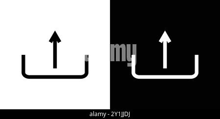 icona di caricamento simbolo vettoriale semplice contorno del logo del set di collezioni Illustrazione Vettoriale
