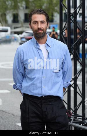 Madrid, Spagna. 7 settembre 2024. Juan Vidal partecipa alla photocall inaugurazione della Madrid Fashion Week 2024 a Madrid, Spagna, il 9 luglio 2024. (Foto di Hazhard Espinoza Vallejos/NurPhoto) credito: NurPhoto SRL/Alamy Live News Foto Stock