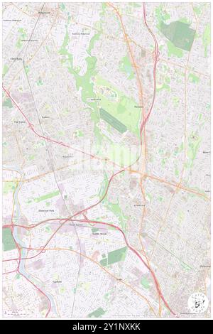 Arcola, contea di Bergen, Stati Uniti, Stati Uniti, New Jersey, N 40 55' 33'', S 74 5' 21'', mappa, Cartascapes Map pubblicata nel 2024. Esplora Cartascapes, una mappa che rivela i diversi paesaggi, culture ed ecosistemi della Terra. Viaggia attraverso il tempo e lo spazio, scoprendo l'interconnessione del passato, del presente e del futuro del nostro pianeta. Foto Stock