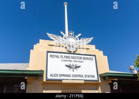 Royal Flying Doctor Service Building, Stuart Terrace, Alice Springs, Northern Territory, Australia Foto Stock