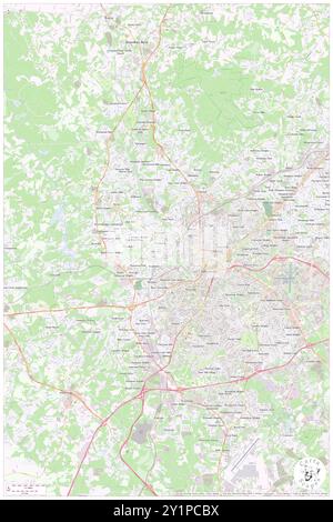 Vista sulla città, contea di Greenville, Stati Uniti, Carolina del Sud, N 34 51' 41'', S 82 25' 53'', MAP, Cartascapes Map pubblicata nel 2024. Esplora Cartascapes, una mappa che rivela i diversi paesaggi, culture ed ecosistemi della Terra. Viaggia attraverso il tempo e lo spazio, scoprendo l'interconnessione del passato, del presente e del futuro del nostro pianeta. Foto Stock