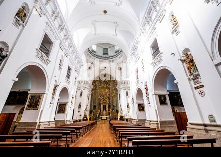 Chiesa di San Ildefonso, Chiesa dei Gesuiti, Toledo, Castilla-la Mancha, Spagna. Foto Stock