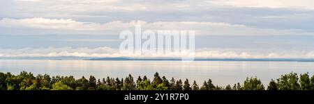 Charlevoix Landscape, Quebec, Canada Foto Stock