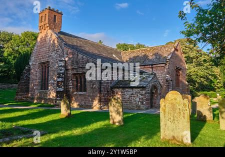 Chiesa di San Columba, Warcop, Appleby-in-Westmorland, Cumbria Foto Stock