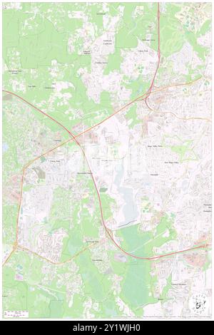 Hickory Oaks, Durham County, Stati Uniti, Carolina del Nord, N 35 56' 31'', S 78 58' 59'', MAP, Cartascapes Map pubblicata nel 2024. Esplora Cartascapes, una mappa che rivela i diversi paesaggi, culture ed ecosistemi della Terra. Viaggia attraverso il tempo e lo spazio, scoprendo l'interconnessione del passato, del presente e del futuro del nostro pianeta. Foto Stock