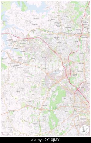 Kennesaw, contea di Cobb, Stati Uniti, Stati Uniti, Georgia, N 34 1' 24''', S 84 36' 55''', MAP, Cartascapes Map pubblicata nel 2024. Esplora Cartascapes, una mappa che rivela i diversi paesaggi, culture ed ecosistemi della Terra. Viaggia attraverso il tempo e lo spazio, scoprendo l'interconnessione del passato, del presente e del futuro del nostro pianeta. Foto Stock