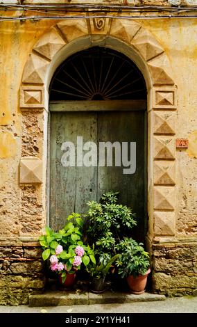 Lentiscosa, l'antico borgo, Salerno, Campania, Italia Foto Stock