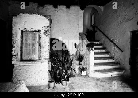 Lentiscosa, l'antico borgo, Salerno, Campania, Italia Foto Stock