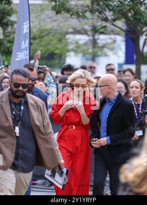 Toronto, Canada. 8 settembre 2024. Cate Blanchett sul Red carpet al Toronto International Film Festival per il suo evento speciale "in Conversation with Cate Blanchett" al Royal Alexandra Theatre 8 settembre Credit: Sharon Dobson/Alamy Live News Foto Stock