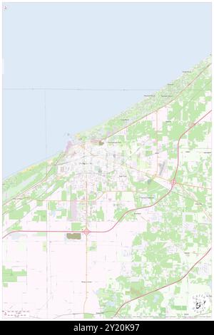 Michigan City, LaPorte County, Stati Uniti, Stati Uniti, Indiana, N 41 42' 27'', S 86 53' 42'', MAP, Cartascapes Map pubblicata nel 2024. Esplora Cartascapes, una mappa che rivela i diversi paesaggi, culture ed ecosistemi della Terra. Viaggia attraverso il tempo e lo spazio, scoprendo l'interconnessione del passato, del presente e del futuro del nostro pianeta. Foto Stock