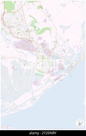 Freeport, Brazoria County, Stati Uniti, Stati Uniti, Texas, N 28 57' 14'', S 95 21' 34''', mappa, Cartascapes Mappa pubblicata nel 2024. Esplora Cartascapes, una mappa che rivela i diversi paesaggi, culture ed ecosistemi della Terra. Viaggia attraverso il tempo e lo spazio, scoprendo l'interconnessione del passato, del presente e del futuro del nostro pianeta. Foto Stock