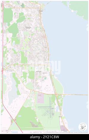 Whispering Pines Mobile Home Park, Brevard County, Stati Uniti, Stati Uniti, Florida, N 28 33' 19'', S 80 48' 11'', MAP, Cartascapes Map pubblicata nel 2024. Esplora Cartascapes, una mappa che rivela i diversi paesaggi, culture ed ecosistemi della Terra. Viaggia attraverso il tempo e lo spazio, scoprendo l'interconnessione del passato, del presente e del futuro del nostro pianeta. Foto Stock